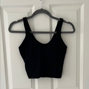 Lululemon Align Black Cropped Tank Top